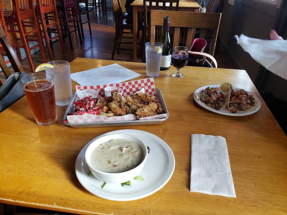 Muscles and Clam Chowder