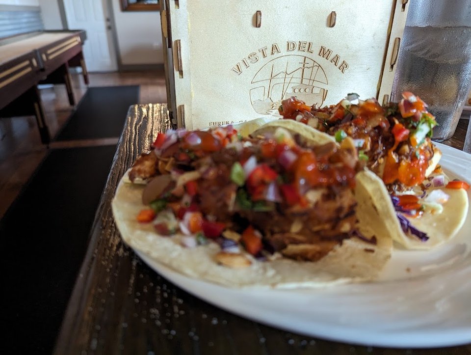 Two Firecracker Tacos